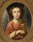 An Angel Holding a Chalice by Charles Zacharie Landelle